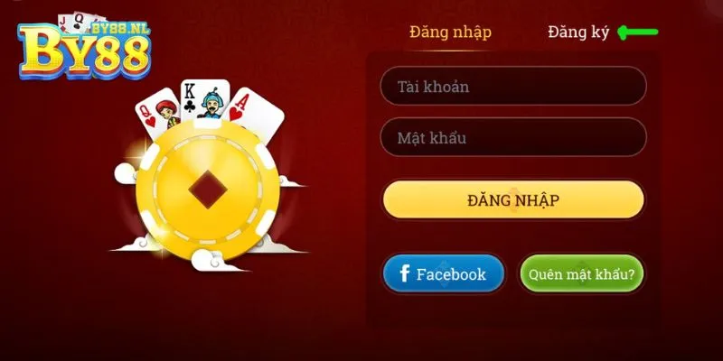 Hướng dẫn các bước đăng tham tham gia game bài tiến lên by88